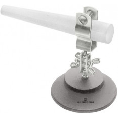 Ceramic cone, ball joint, conical support Ø 13-23 mm, length 150 mm, on base, Ø 80 mm