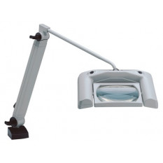 Waldmann LED SNLQ 54/2 lamp, with glass magnifying glass, 13 W