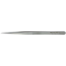 Precision tweezers in steel for watchmaker's and jewellers, length 140 m
